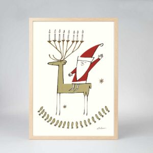 Rudolph with Candlestick\nAvailable in 1 version