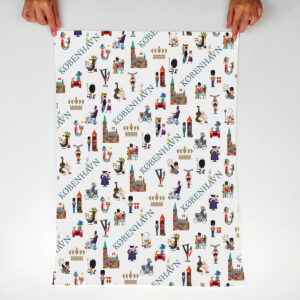 Tea towel: København