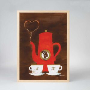 Den Røde Kaffekande\nFindes i  1 version