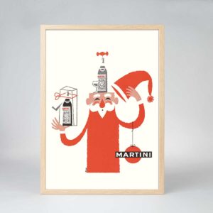 The Martini Santa\nAvailable in 2 versions