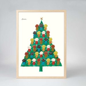 The UNICEF Christmas Tree\nAvailable in 2 versions