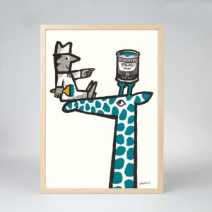 Den Hjælpsomme Giraf\nFindes i  2 versioner