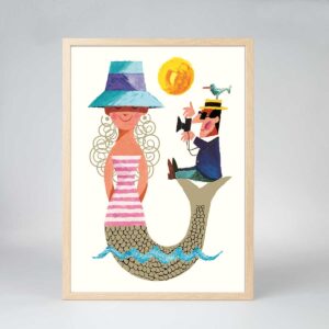 The Summer Mermaid & The Photographer\nAvailable in 2 versions