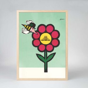 The Flower & The Bee\nAvailable in 2 versions