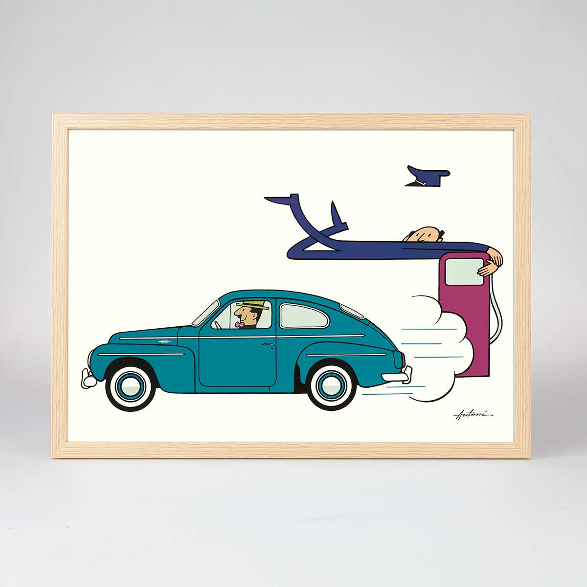 Exclusive print: Volvo PV544 Version 1 - Antoni Legacy