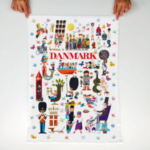 Tea towel: Danmark