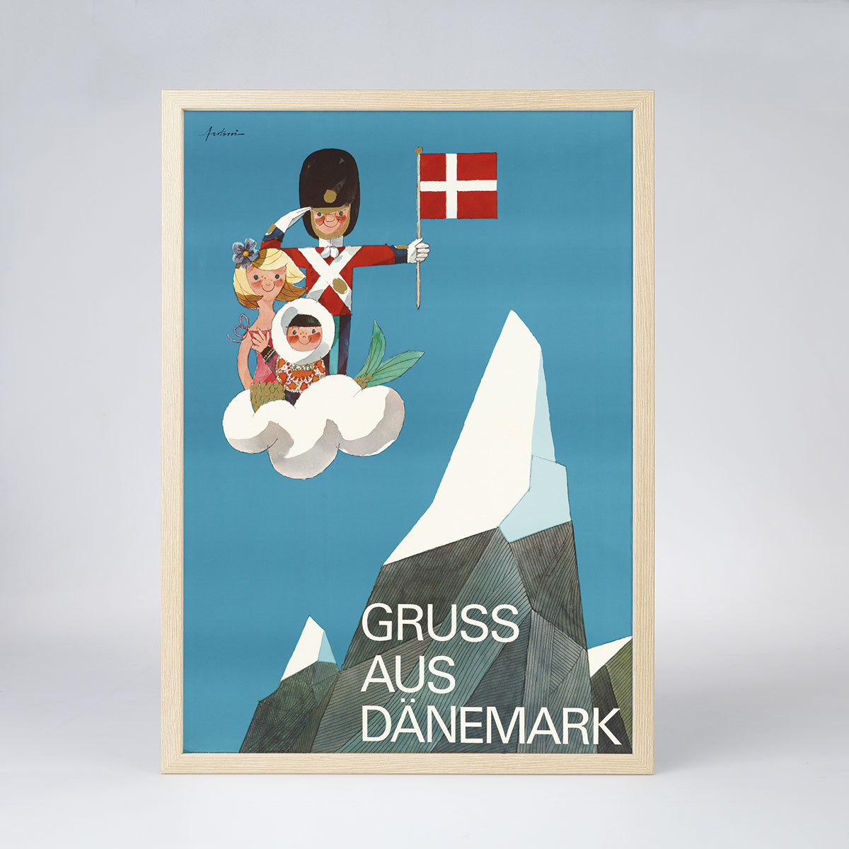 Original Poster: Greetings From Denmark Version 1: 90x128 cm